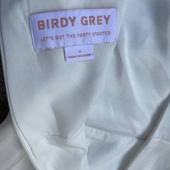 Birdy Grey white satin mini dress - Picture 7 of 7